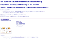 Desktop Screenshot of keutel.de
